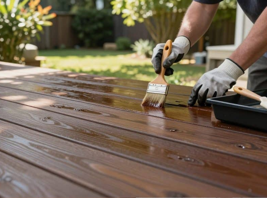 Wood Stain Painting